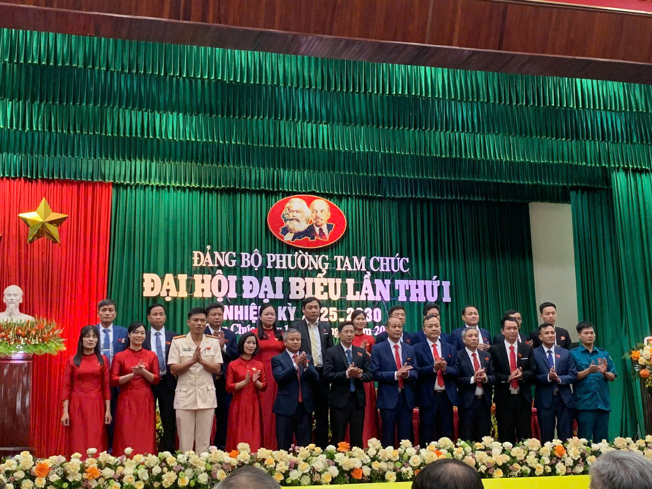 Đảng bộ phường Tam Chúc tổ chức thành công Đại hội đại biểu lần thứ I, nhiệm kỳ 2025 – 2030